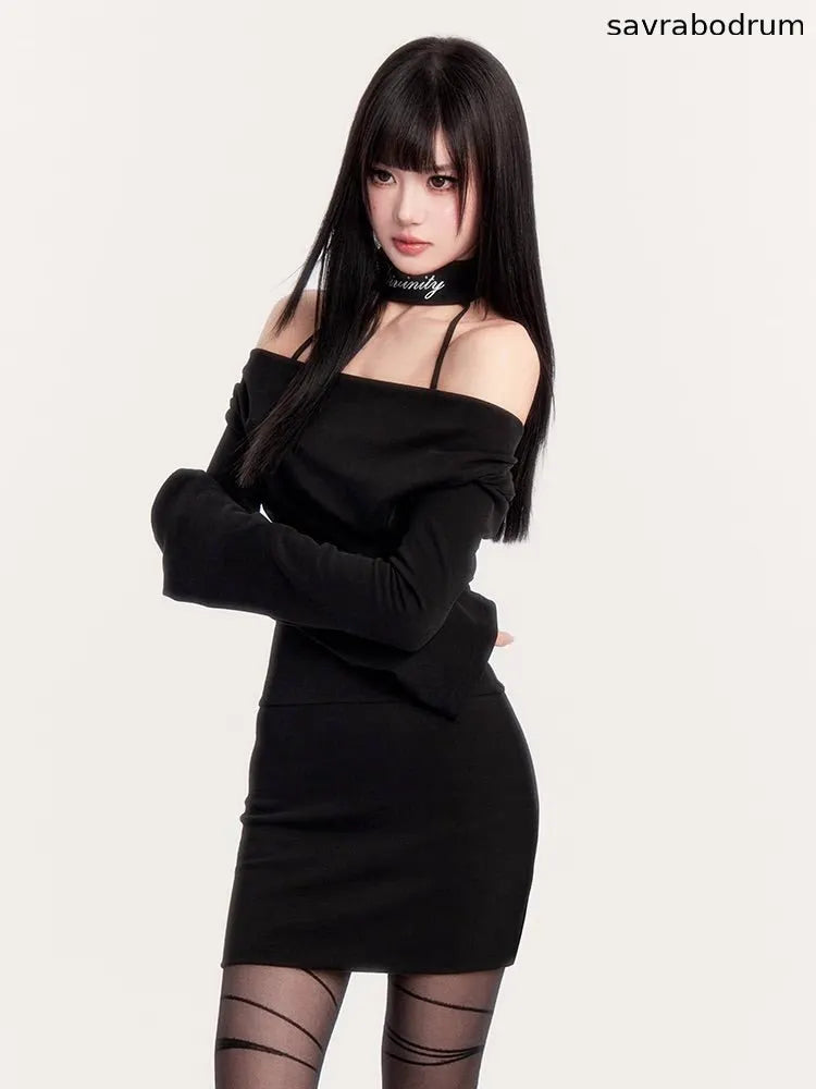 Collar Bodycon Dress