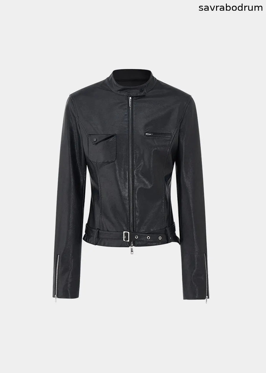 Pebble Muse Leather Jacket