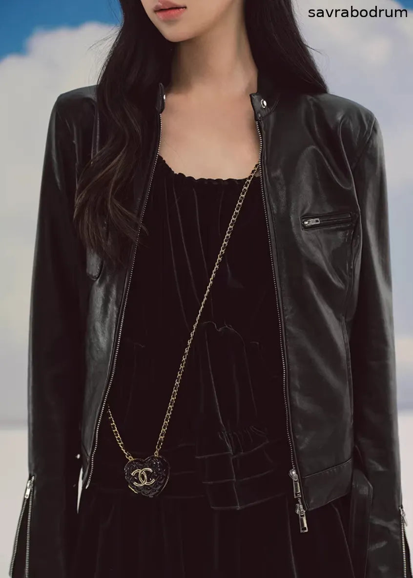 Pebble Muse Leather Jacket