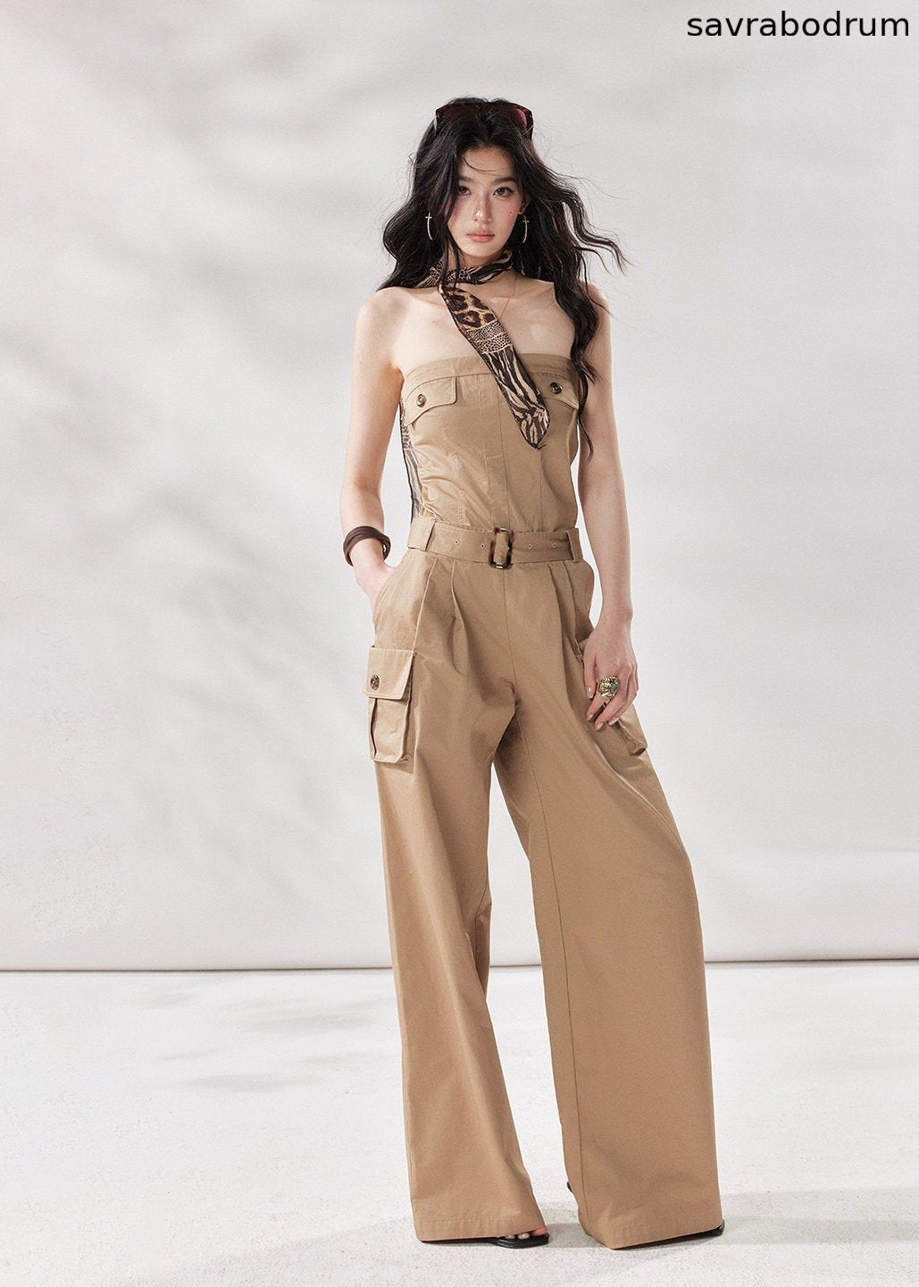 Desert Utility Bandeau Jumpsuit