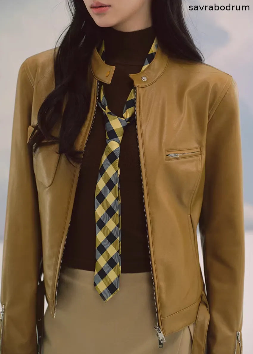 Pebble Muse Leather Jacket