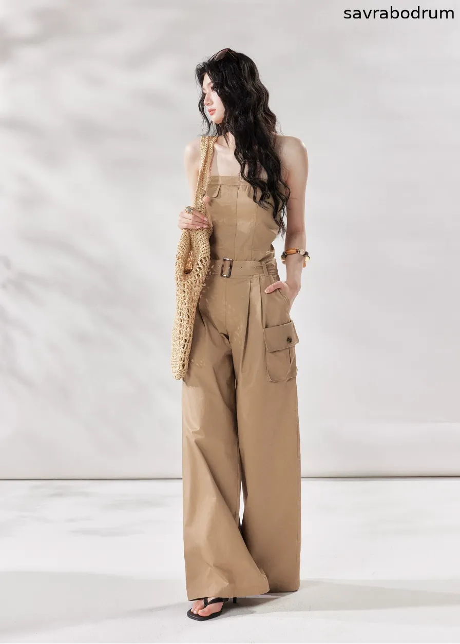 Desert Utility Bandeau Jumpsuit