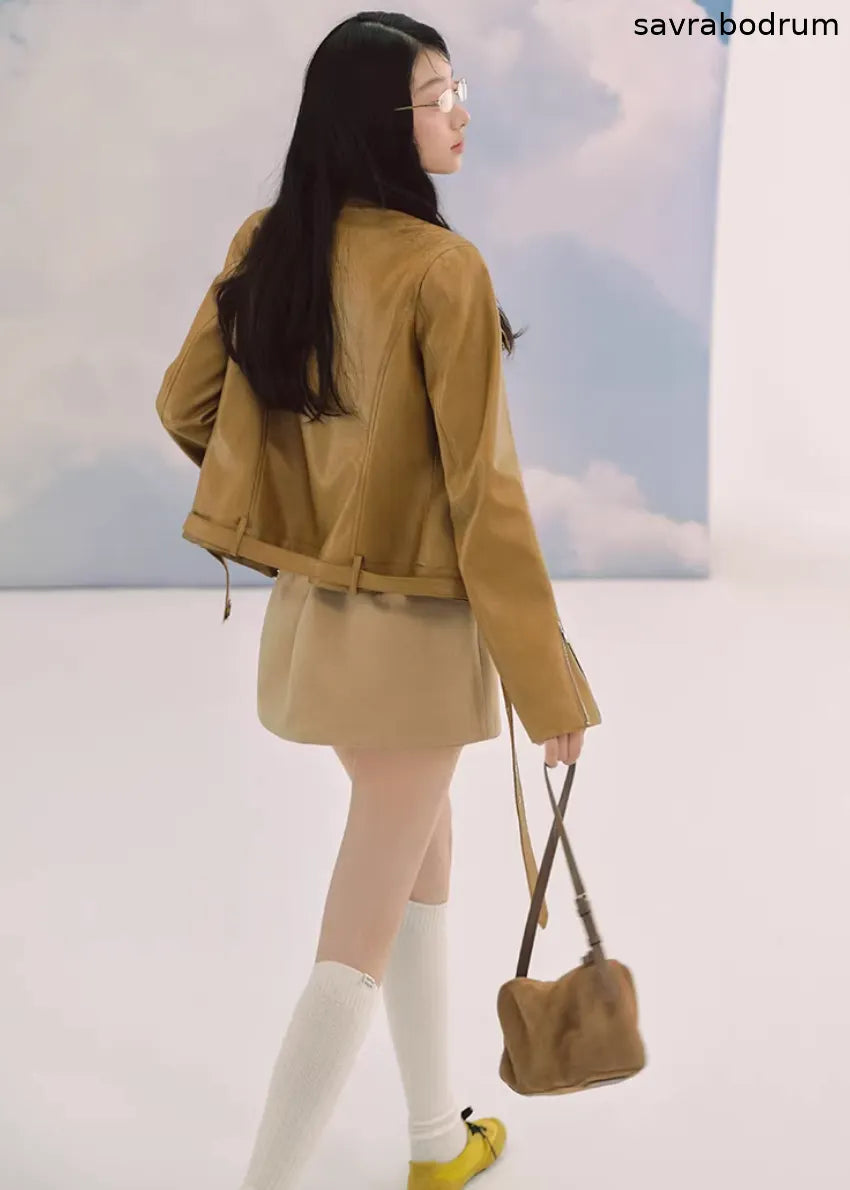 Pebble Muse Leather Jacket