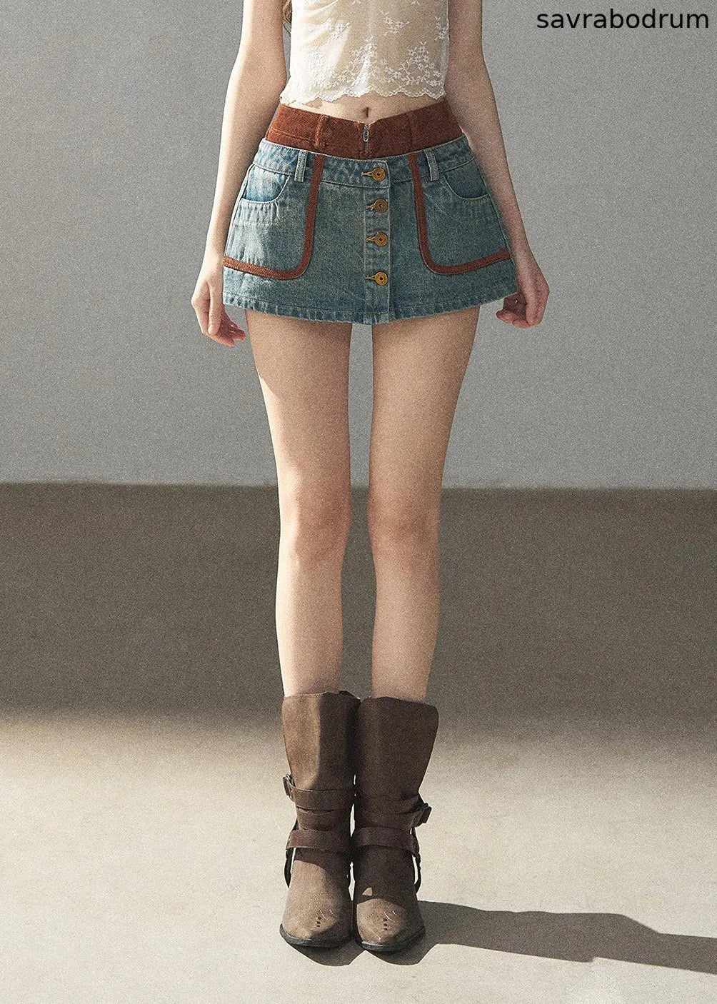 Close to Sunshine Denim Jacket & Mini Skirt Set