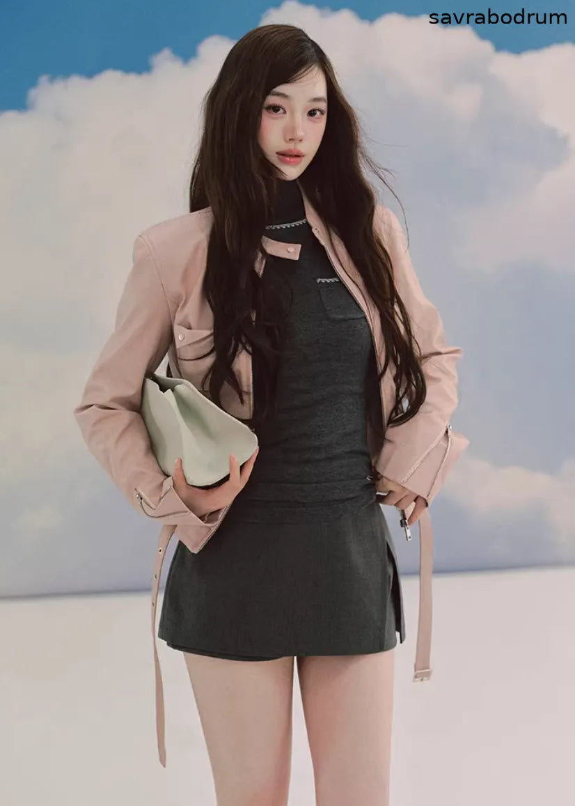 Pebble Muse Leather Jacket
