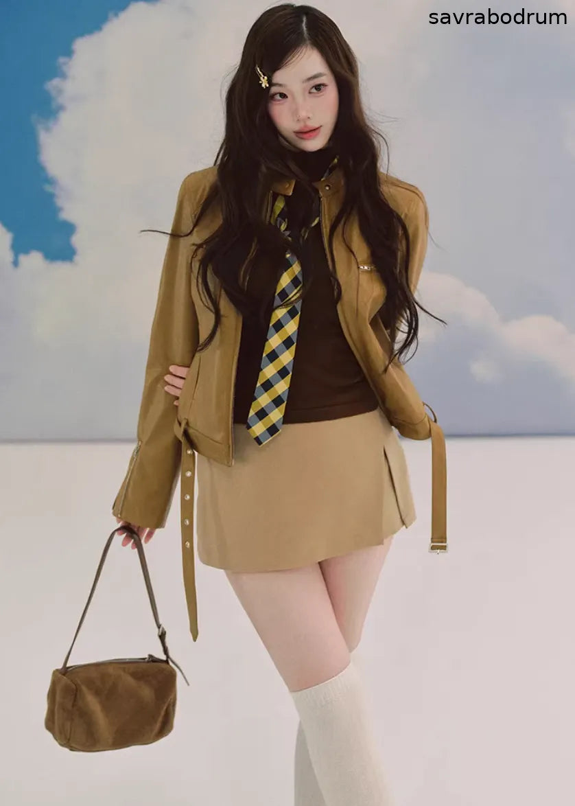 Pebble Muse Leather Jacket