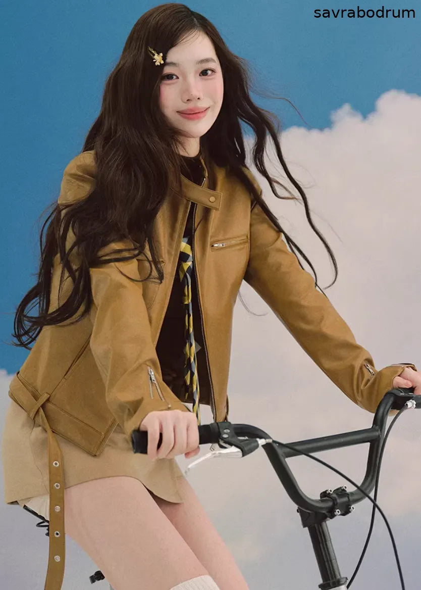 Pebble Muse Leather Jacket