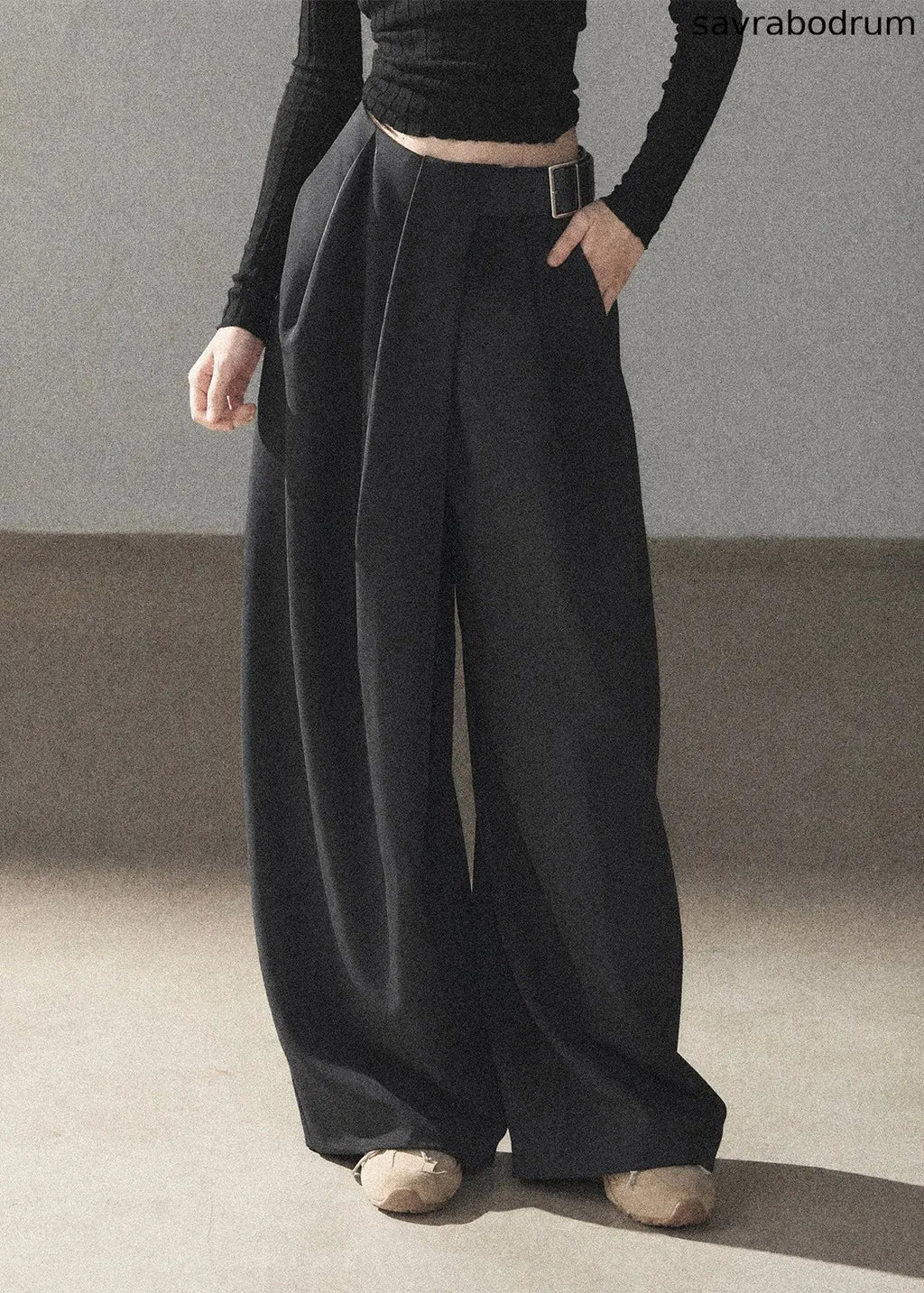 A Touch of Autumn Wide-Leg Pants