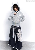 Dot Static Hooded Jacket