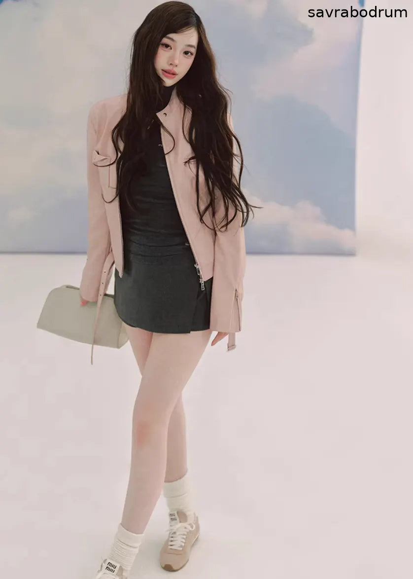 Pebble Muse Leather Jacket