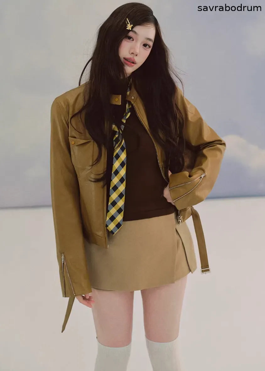Pebble Muse Leather Jacket