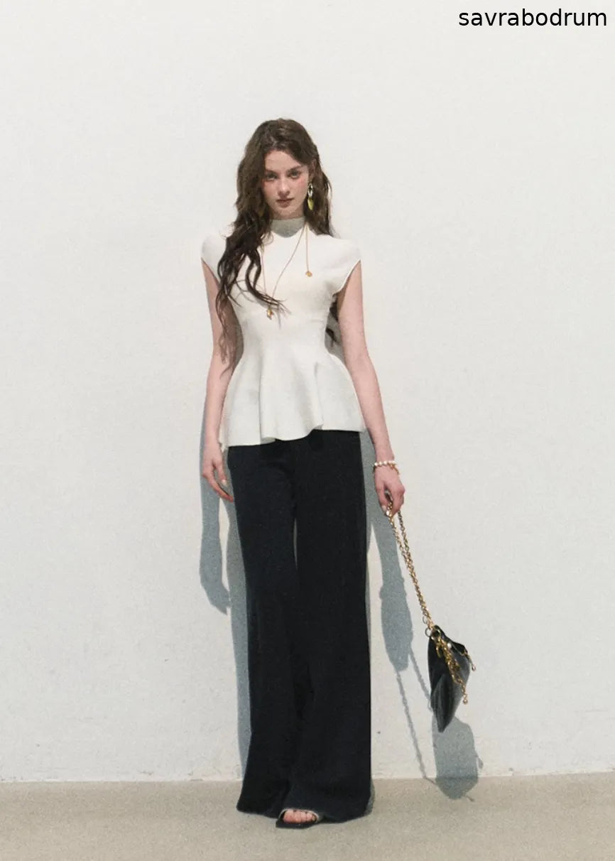 Carefree Traveler Modal Wide-Leg Pants