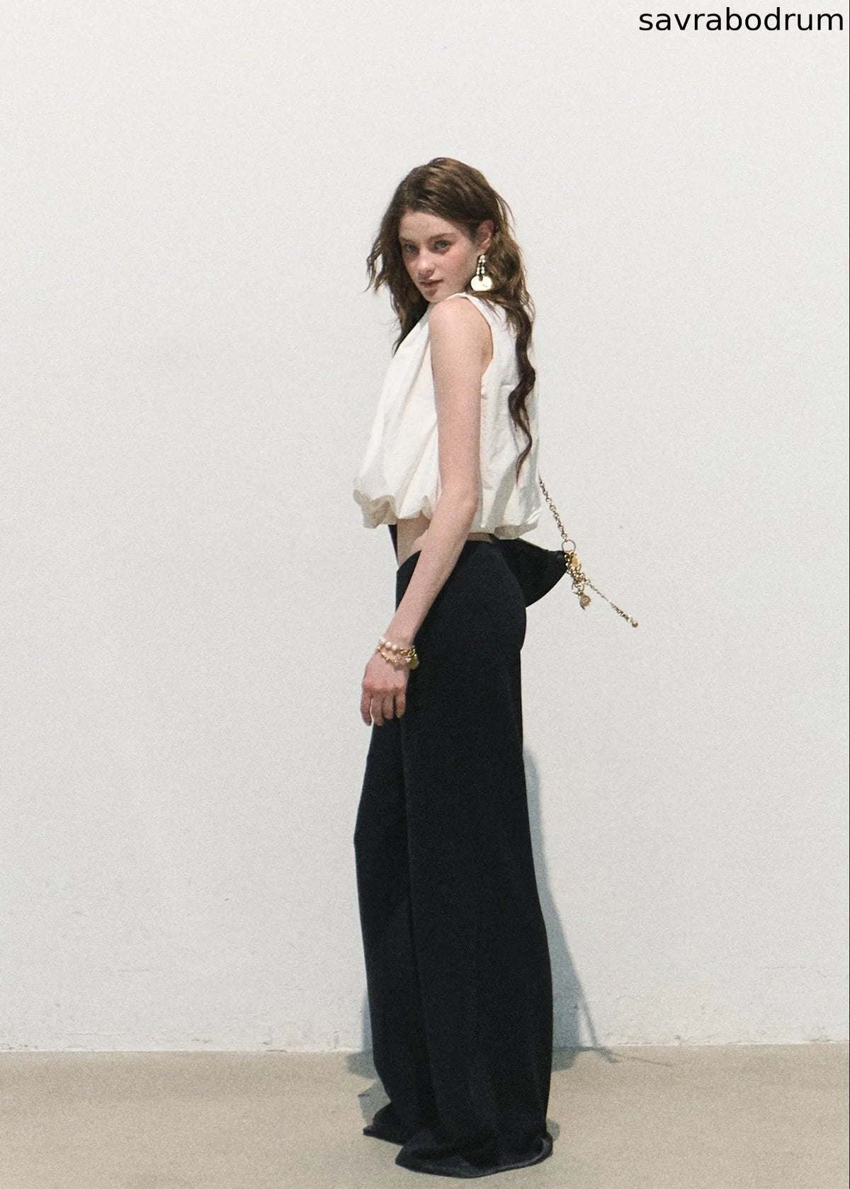 Carefree Traveler Modal Wide-Leg Pants