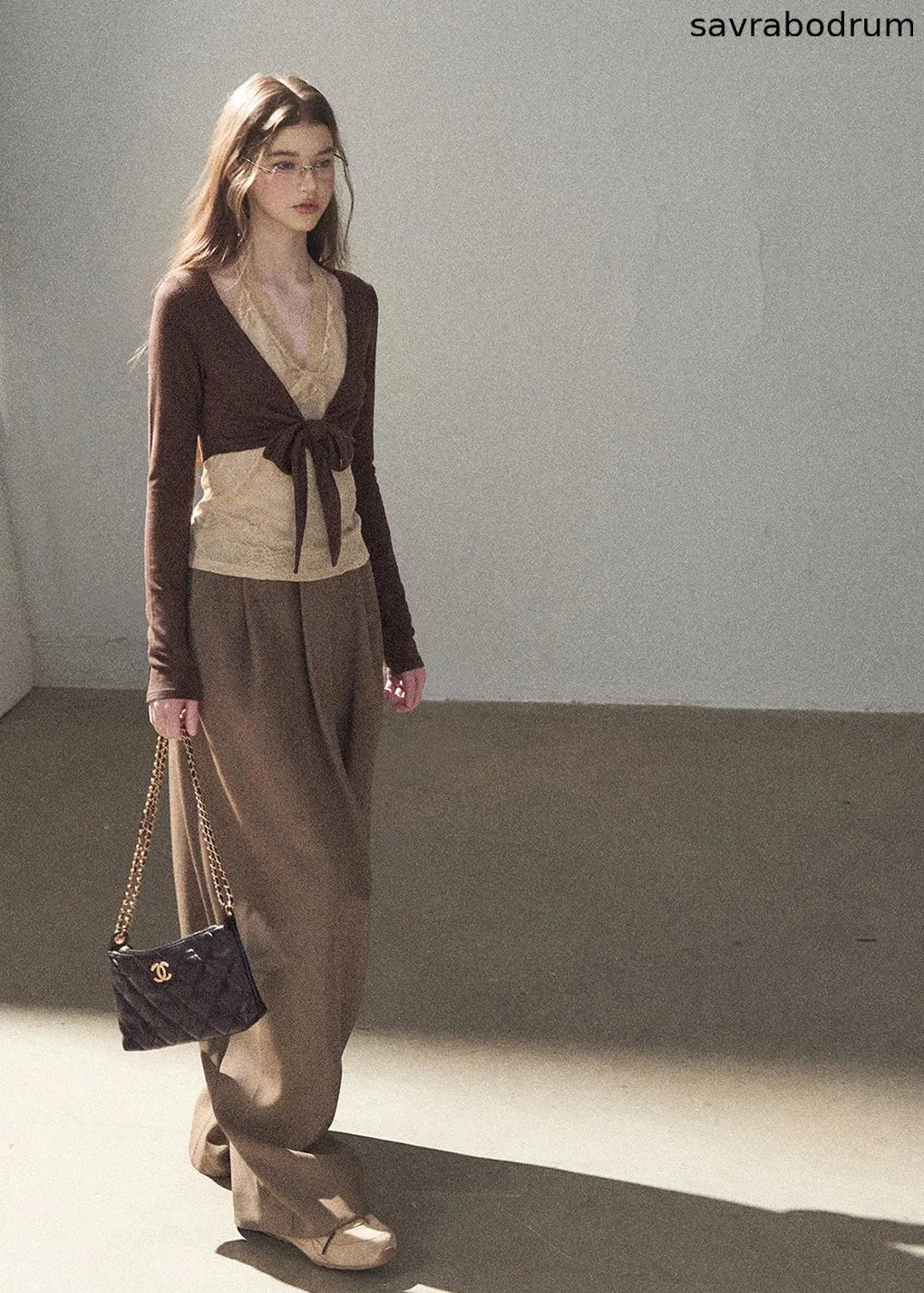 A Touch of Autumn Wide-Leg Pants