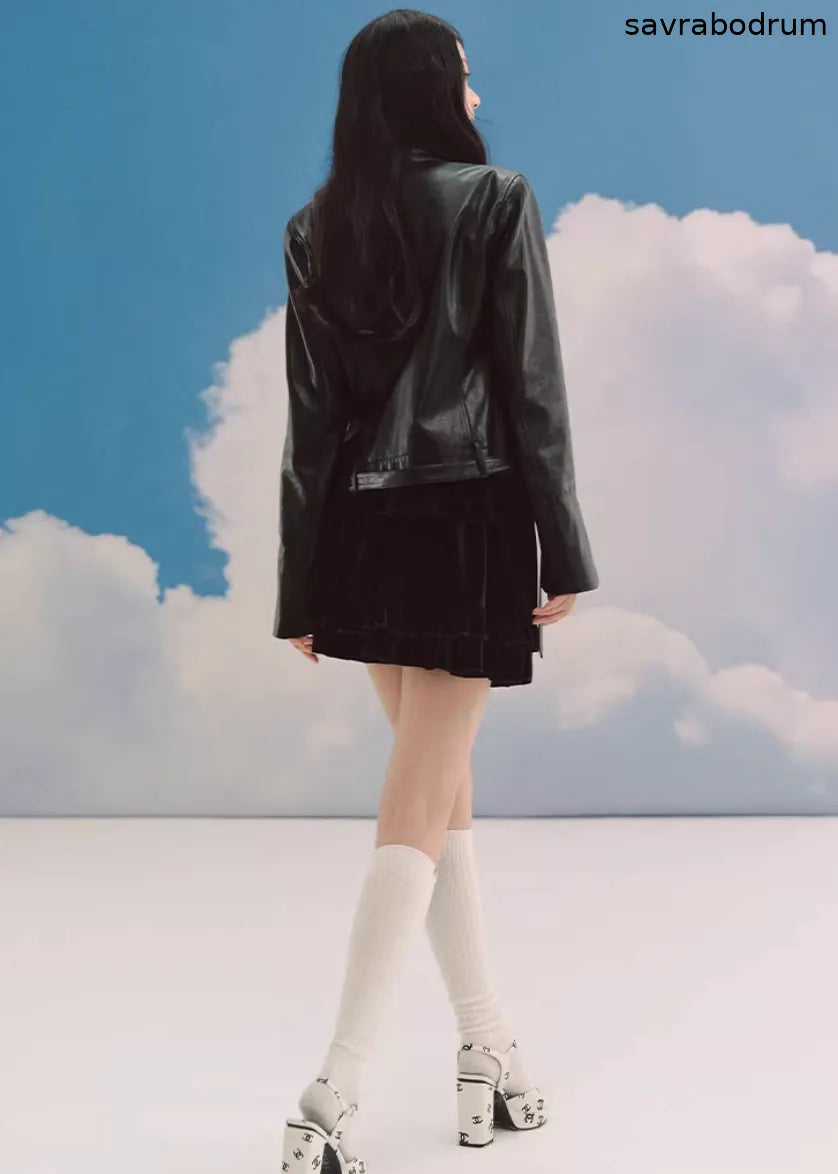 Pebble Muse Leather Jacket