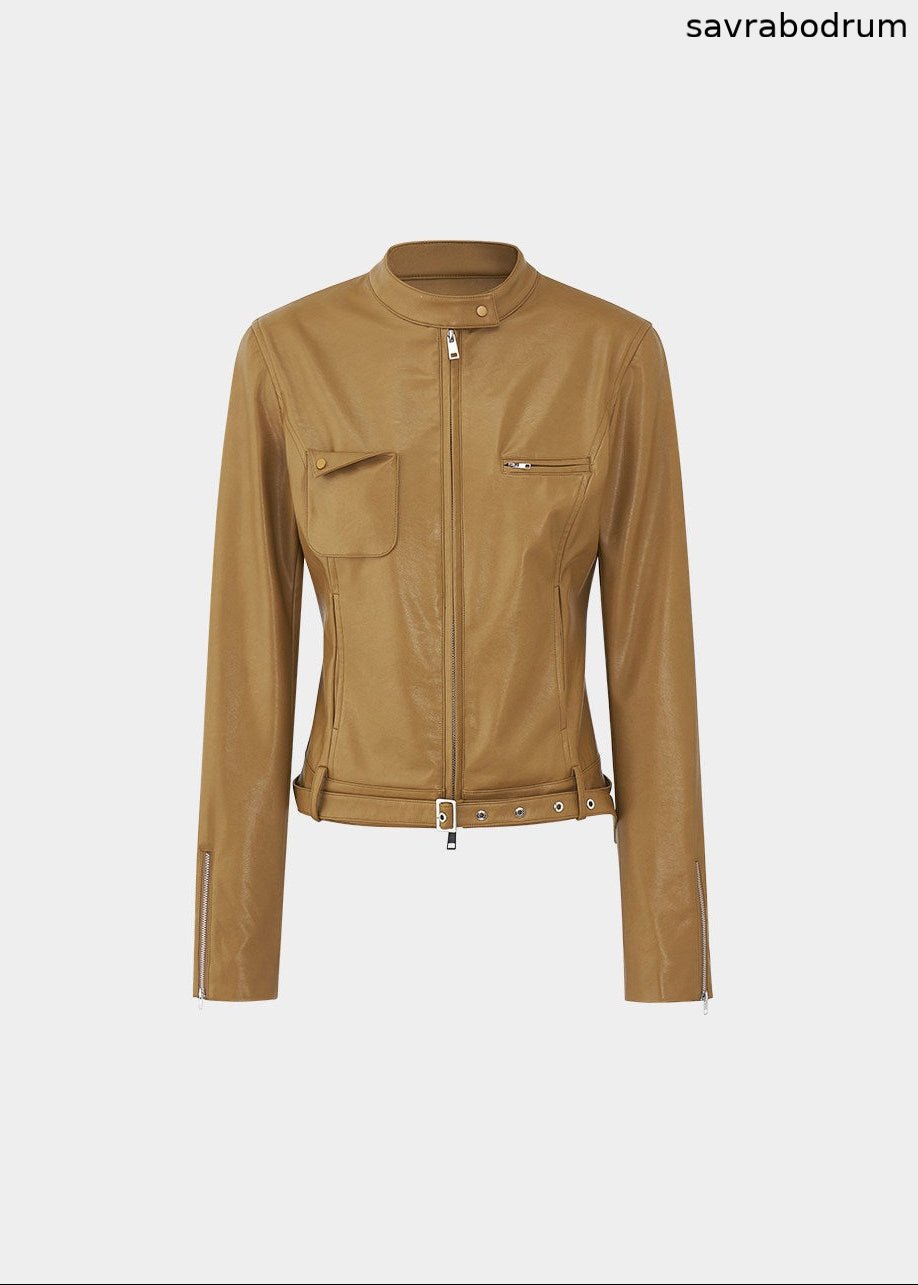 Pebble Muse Leather Jacket