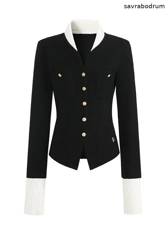 Midnight Preppy Pleated Set