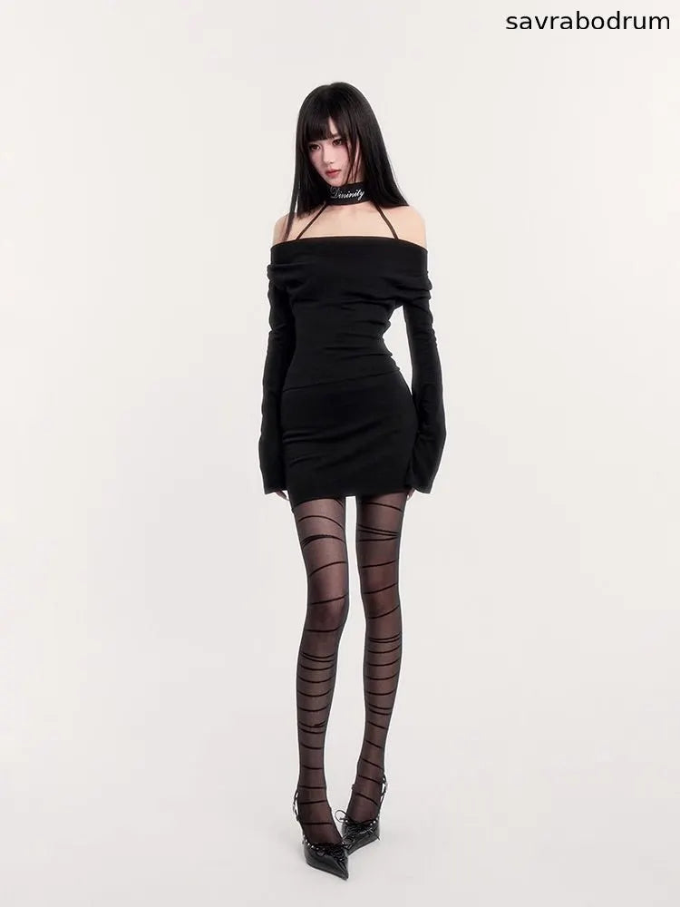 Collar Bodycon Dress