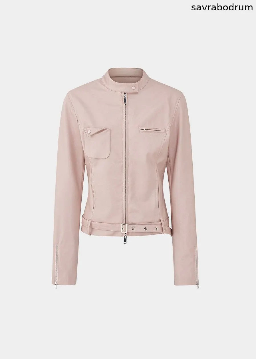 Pebble Muse Leather Jacket