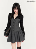 Striped Old Money Shirt Dress Set